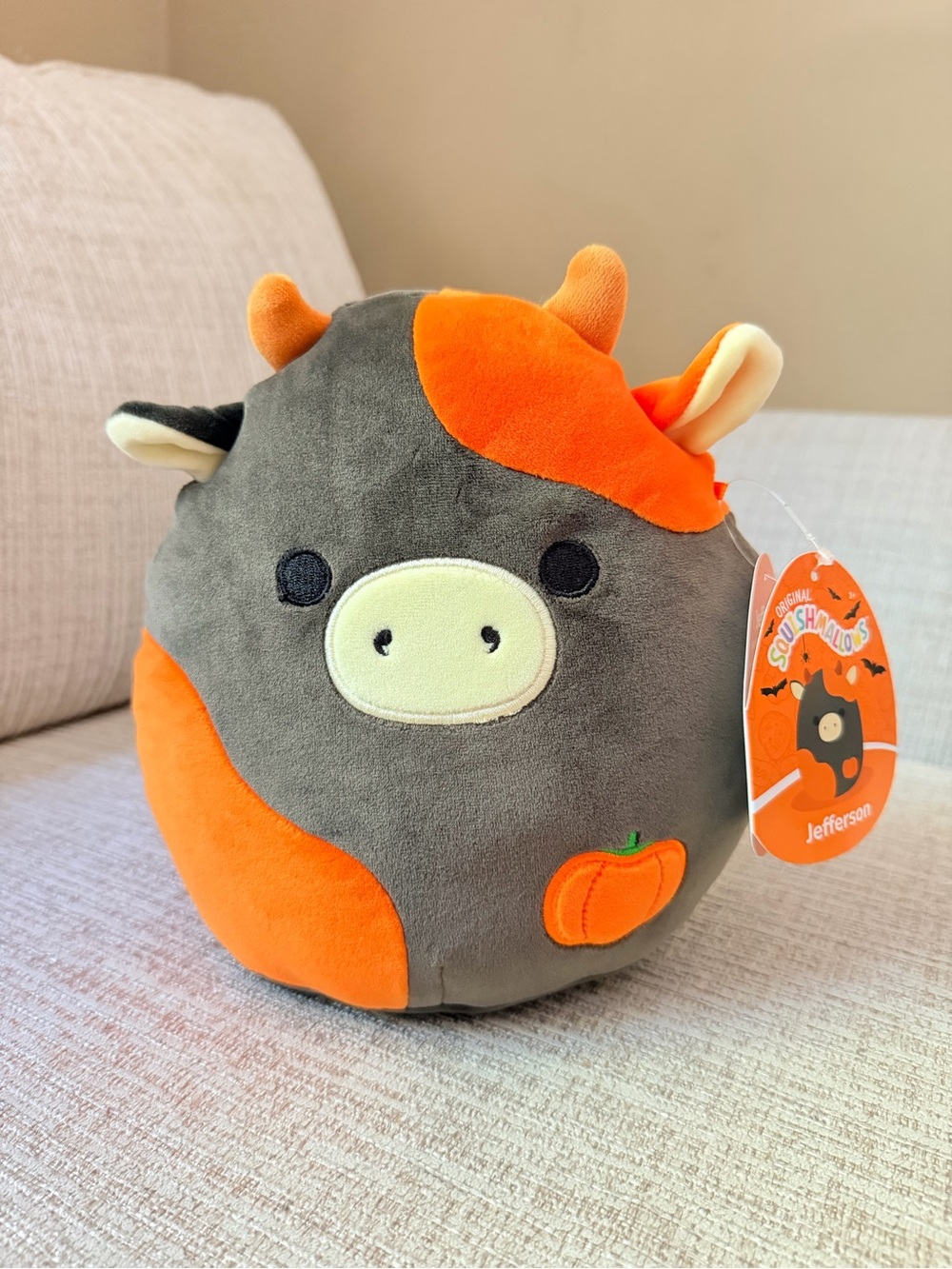 Squishmallows 8" Jefferson Halloween Squishy Stuffed Animal Plush NEW
